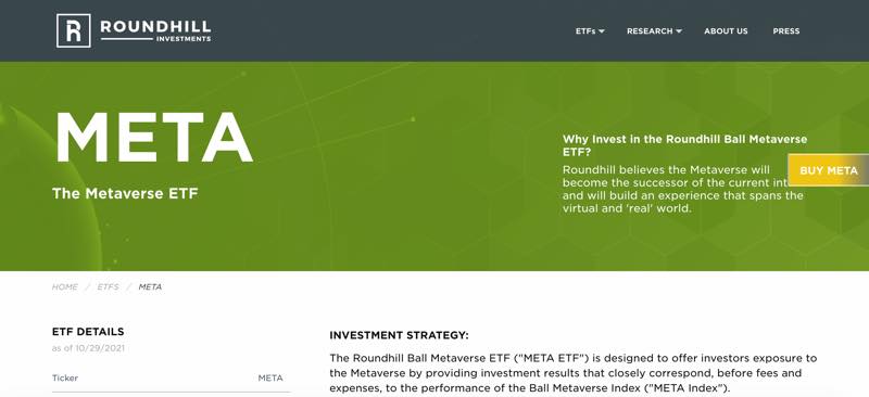 メタバース ETF