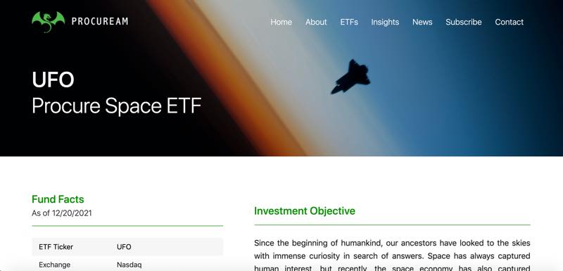 Procure Space ETF (UFO)