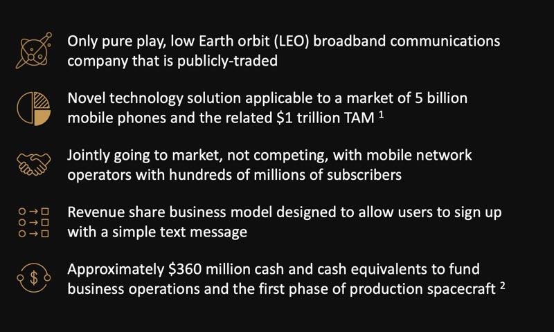 AST SpaceMobile 差別化