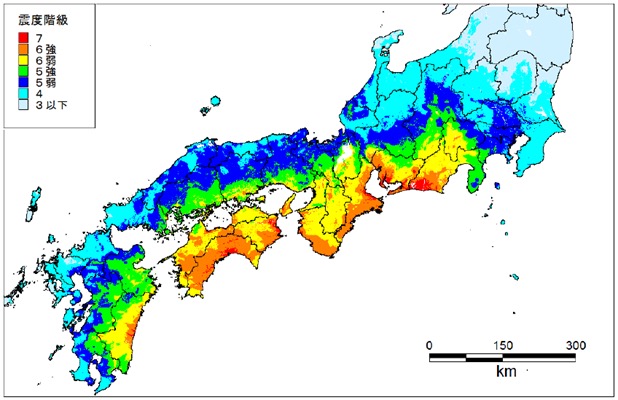 南海トラフ巨大地震で起こること