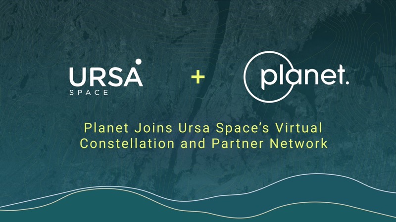 Planet、Ursa Space の仮想星座とパートナーネットワークに参加