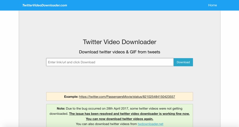 Twitter Video Downloader