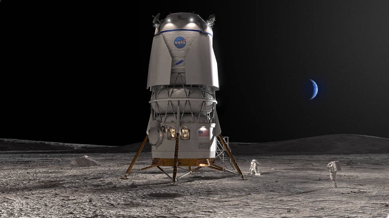 NASA、アルテミス計画の月着陸船2機目のプロバイダーとして Blue Origin を選定