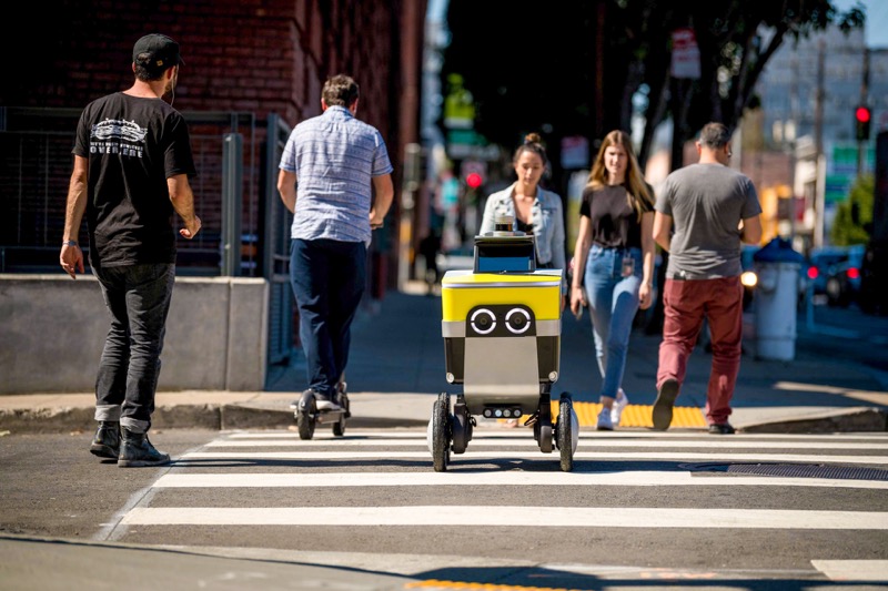 歩道の自律走行型配送の Serve Robotics (サーブ・ロボティクス) がSPAC合併で上場